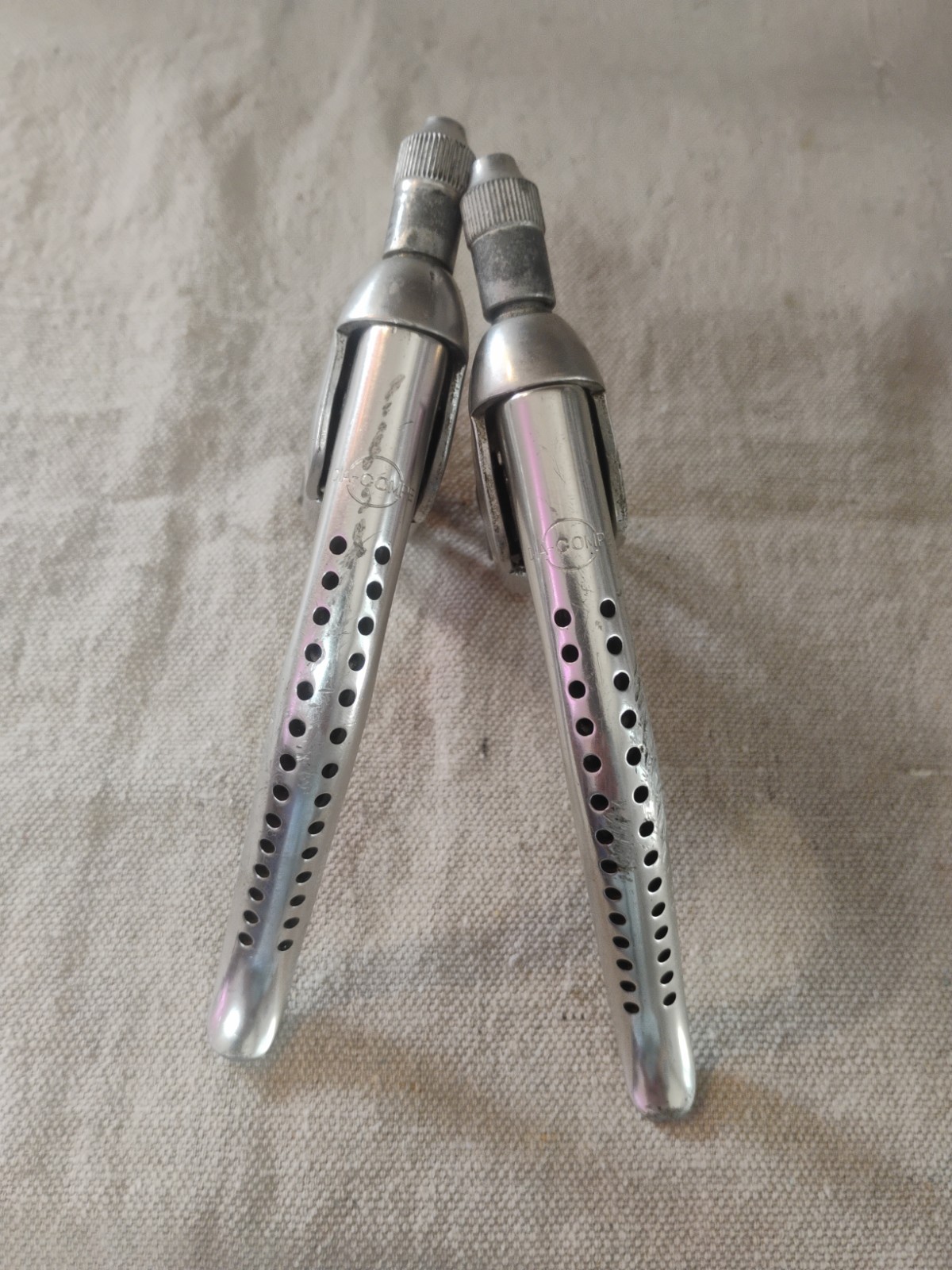 Vintage Dia-Compe Road Bike Brake Levers Drilled 23.5