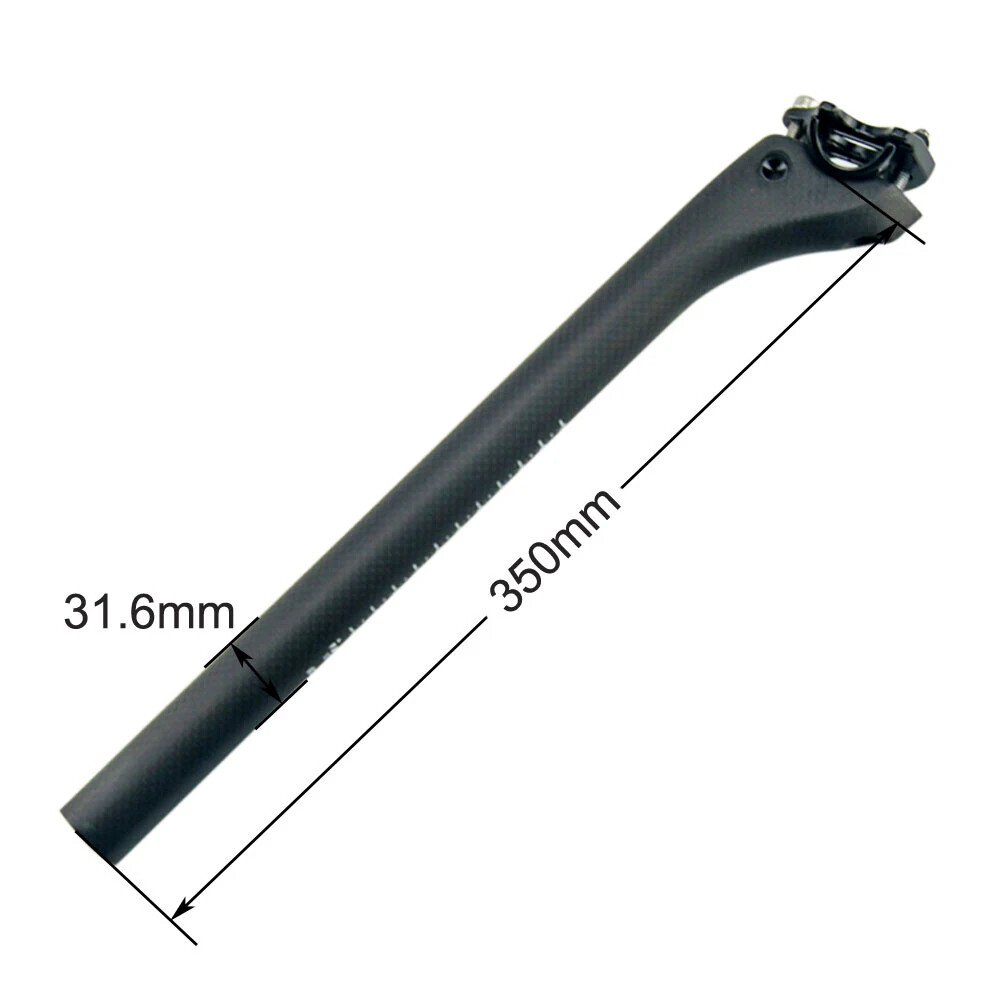 Carbon Seatpost Bicycle Retractable Cantilever 27.2/30.8/31.6mm Offset Seatposts