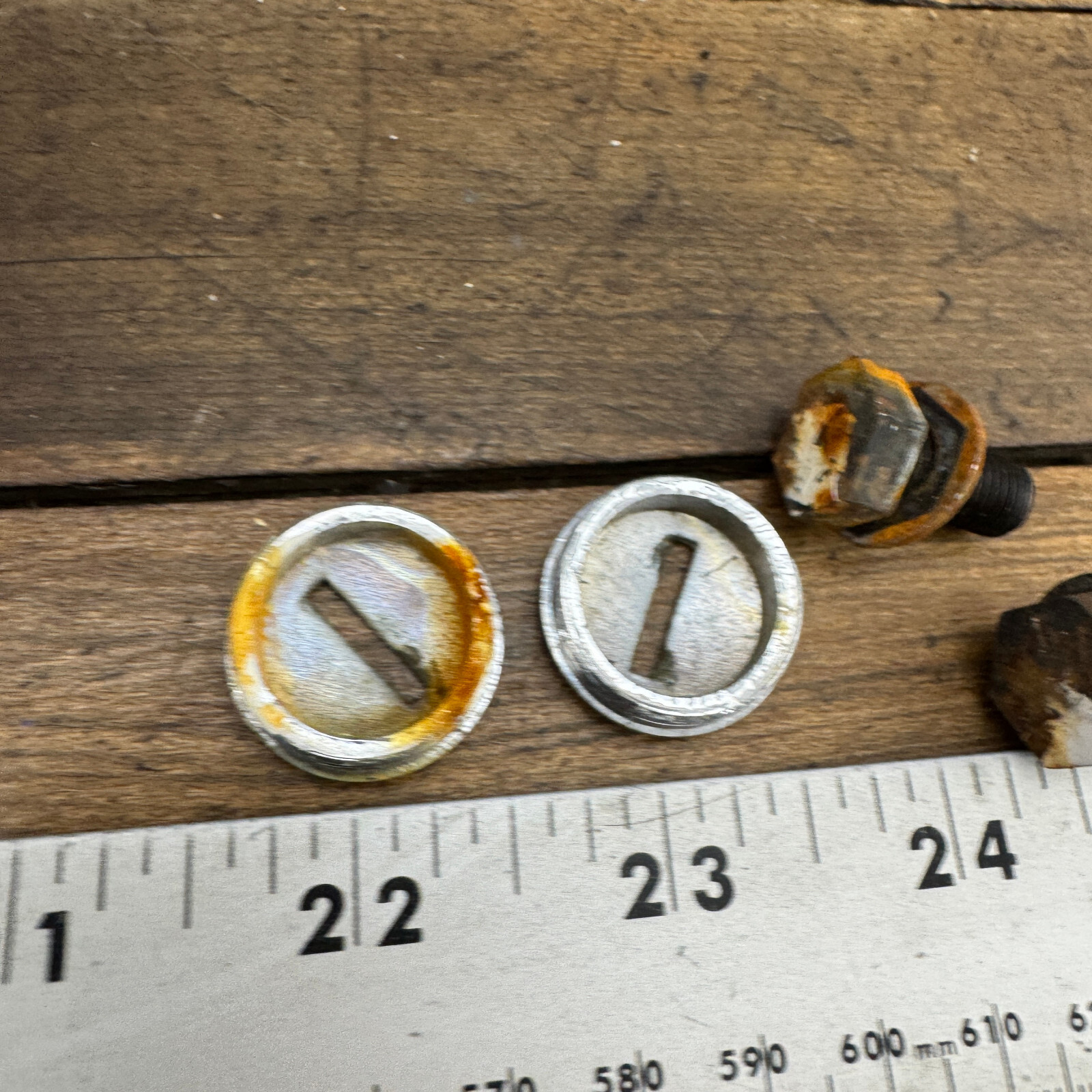 Vintage Nervar Dust Cap Set Crank Arm Fixing Bolt 1970s 1980s France Eroica A2