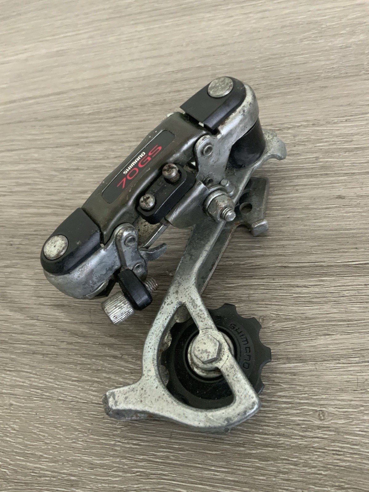 SHIMANO 70GS LONG CAGE REAR DERAILLEUR 5, 6, 7 SPEED