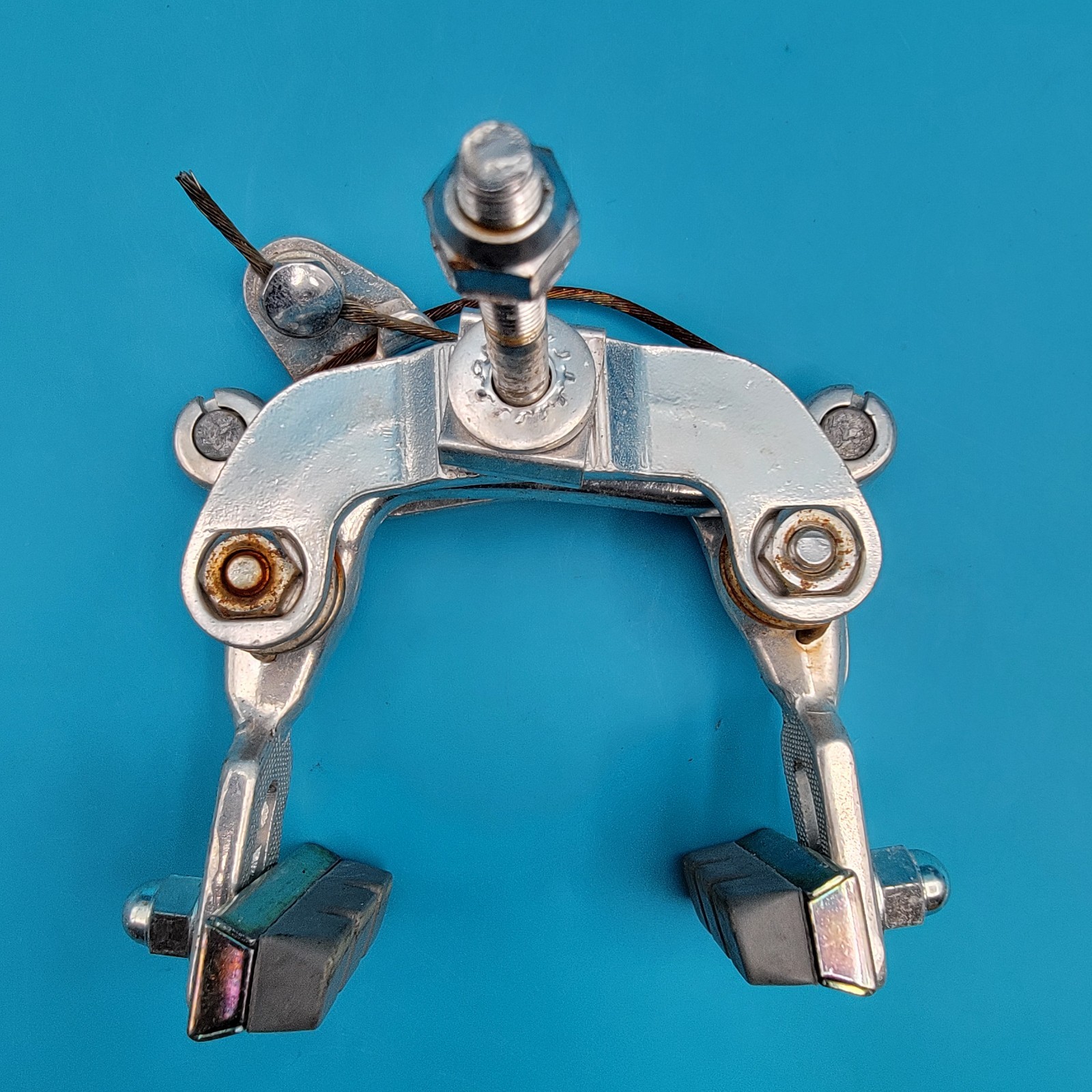 Vintage Shimano Tourney Center Pull Caliper Brake Set Road Bike Rim Brakes e4