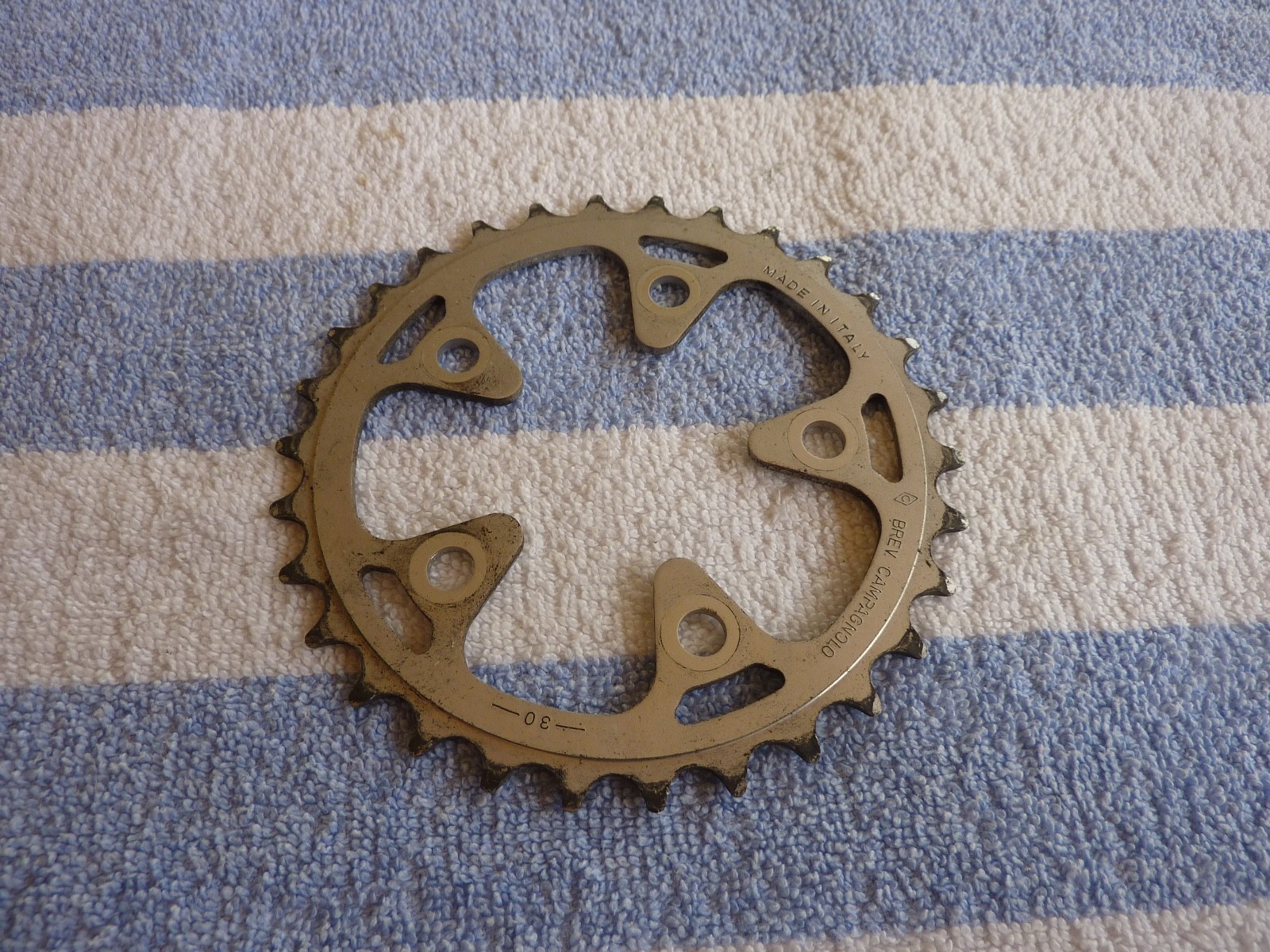 Vintage Campagnolo Chainring 30t 74 BCD 30 Tooth Alloy Italy Triple A1