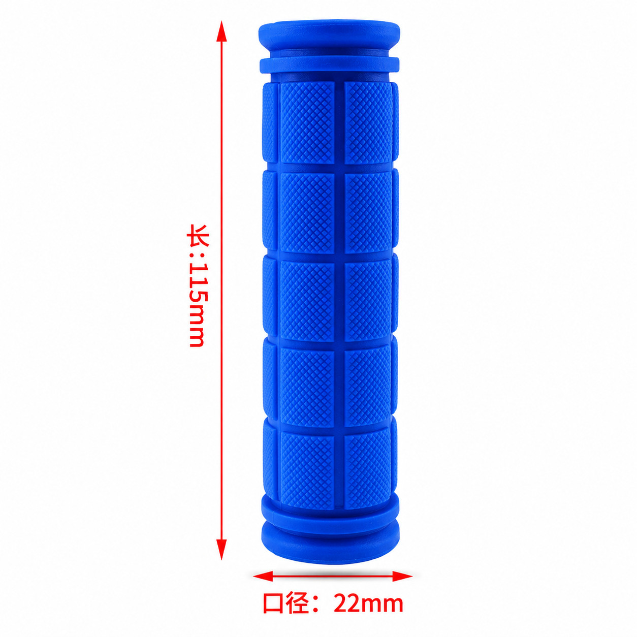 BMX MTB Bike Grips Mountain Bicycle Handlebar Soft Rubber Scooter Non Slip Pair