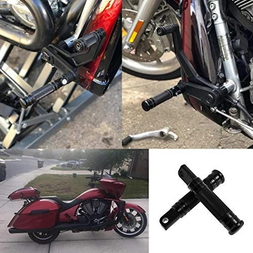 Motorcycle Foot Pegs Rest Male Mount Footpegs Billet Pedals Footrests Fit for