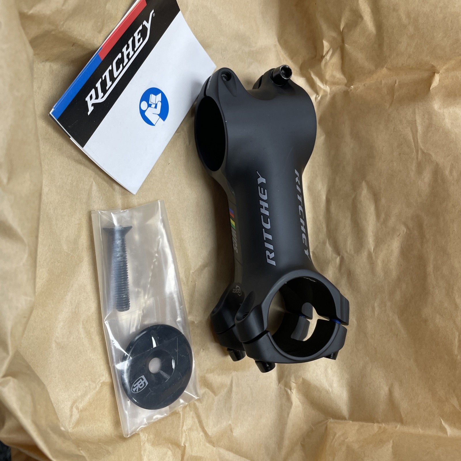 Ritchey WCS C220 Bike Bicycle Stem 84/6 Degree Matte Black 1 1/4″ x 31.8 x 80mm