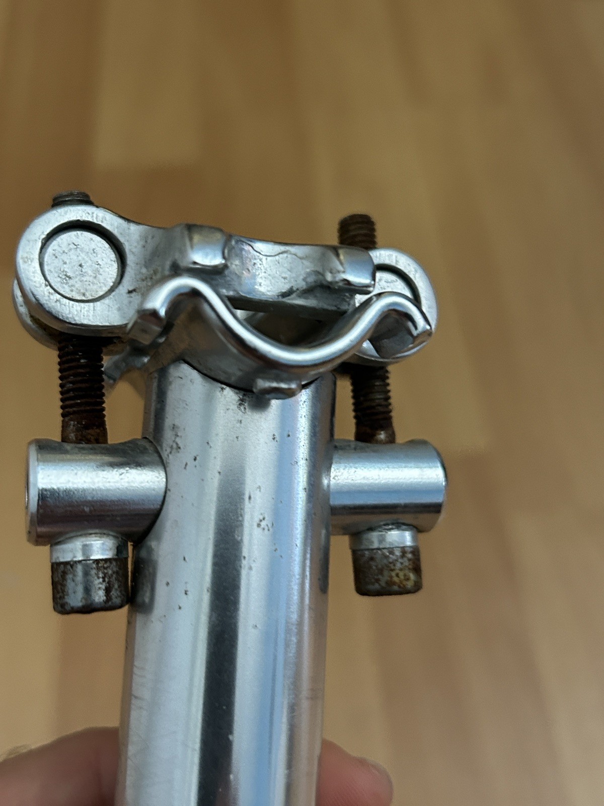 Vintage Kalloy SP-257 Seatpost 27.2 x 250mm 90s Road Bike Alloy 2 Bolt U.S.E.