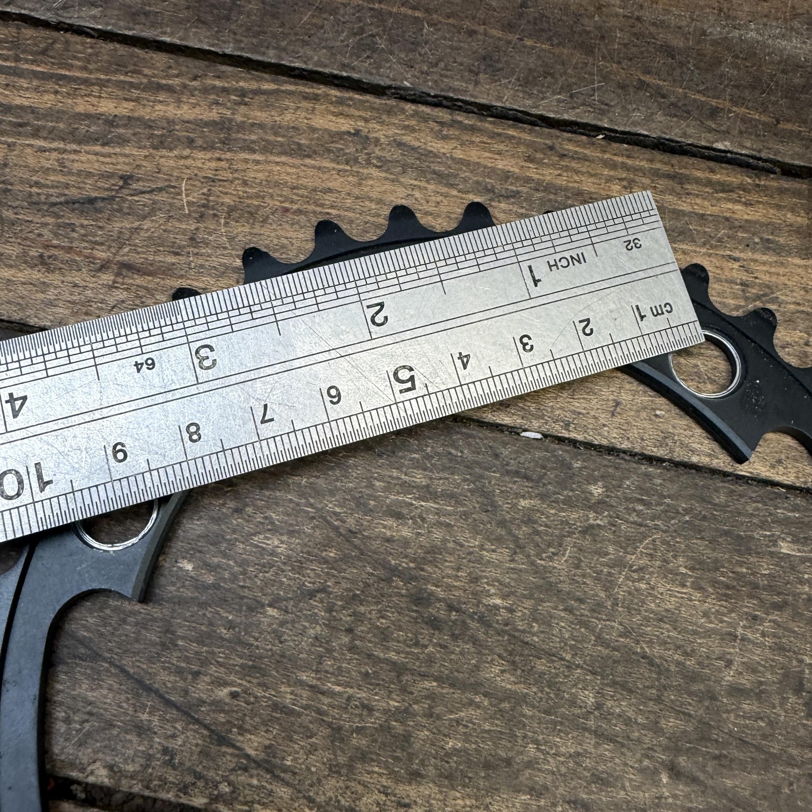 Shimano 34T Chainring 110 BCD 4-Arm Asymmetric Black Road Bike 11 Speed 34 Tooth