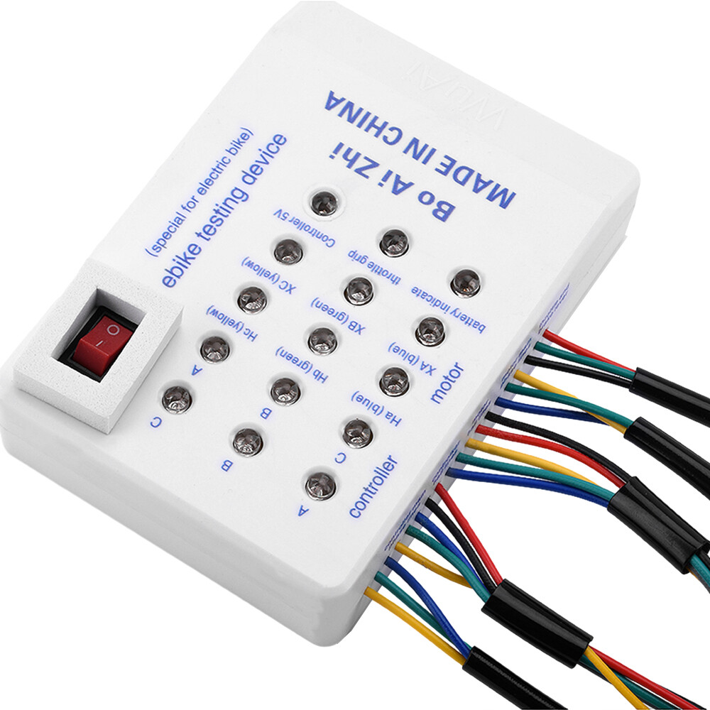 Brushless Motor Tester Ebike Testing Device Electric Hall Tester Detector 24-72V