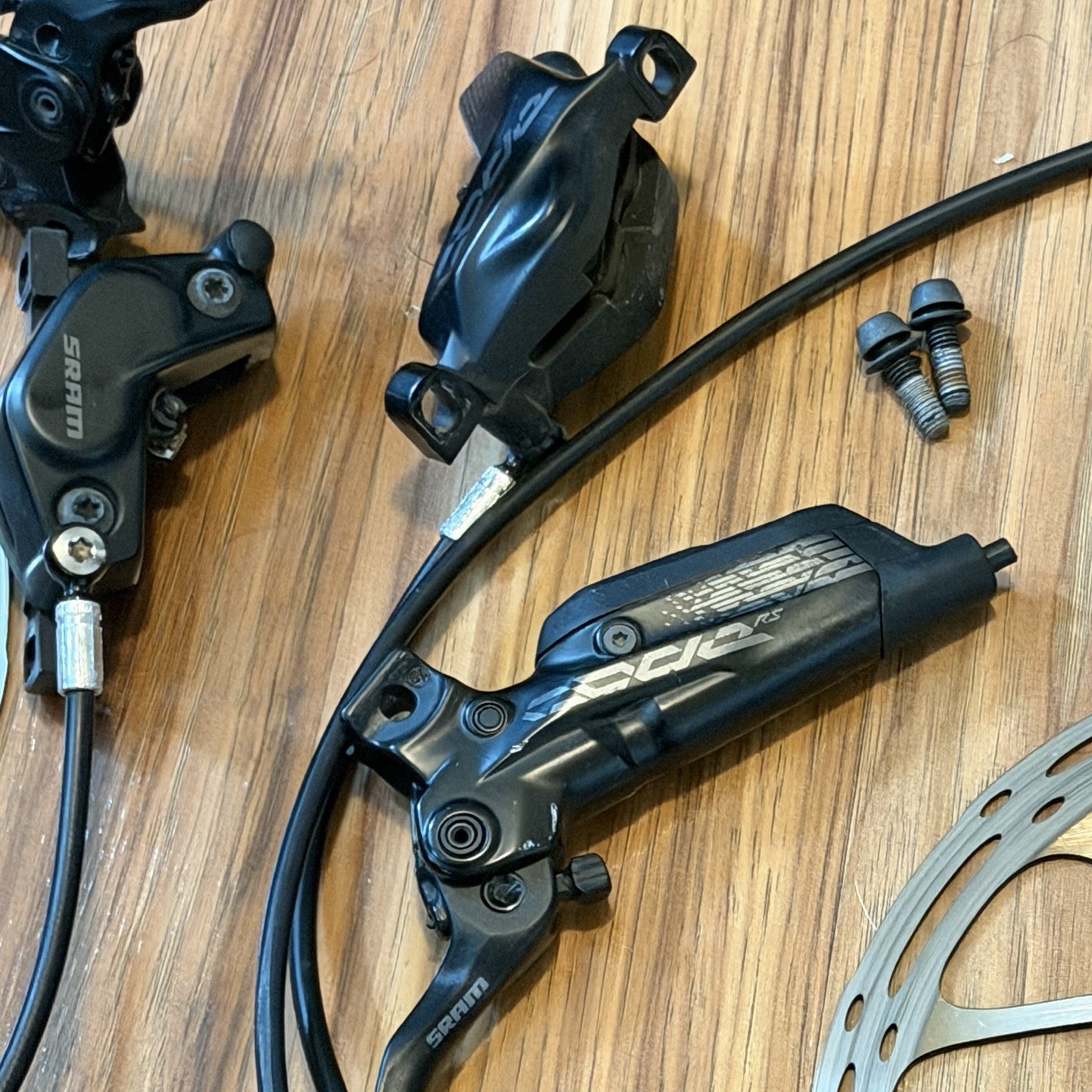 SRAM Code RS Brake Set with 200mm/220mm Centerline Discs