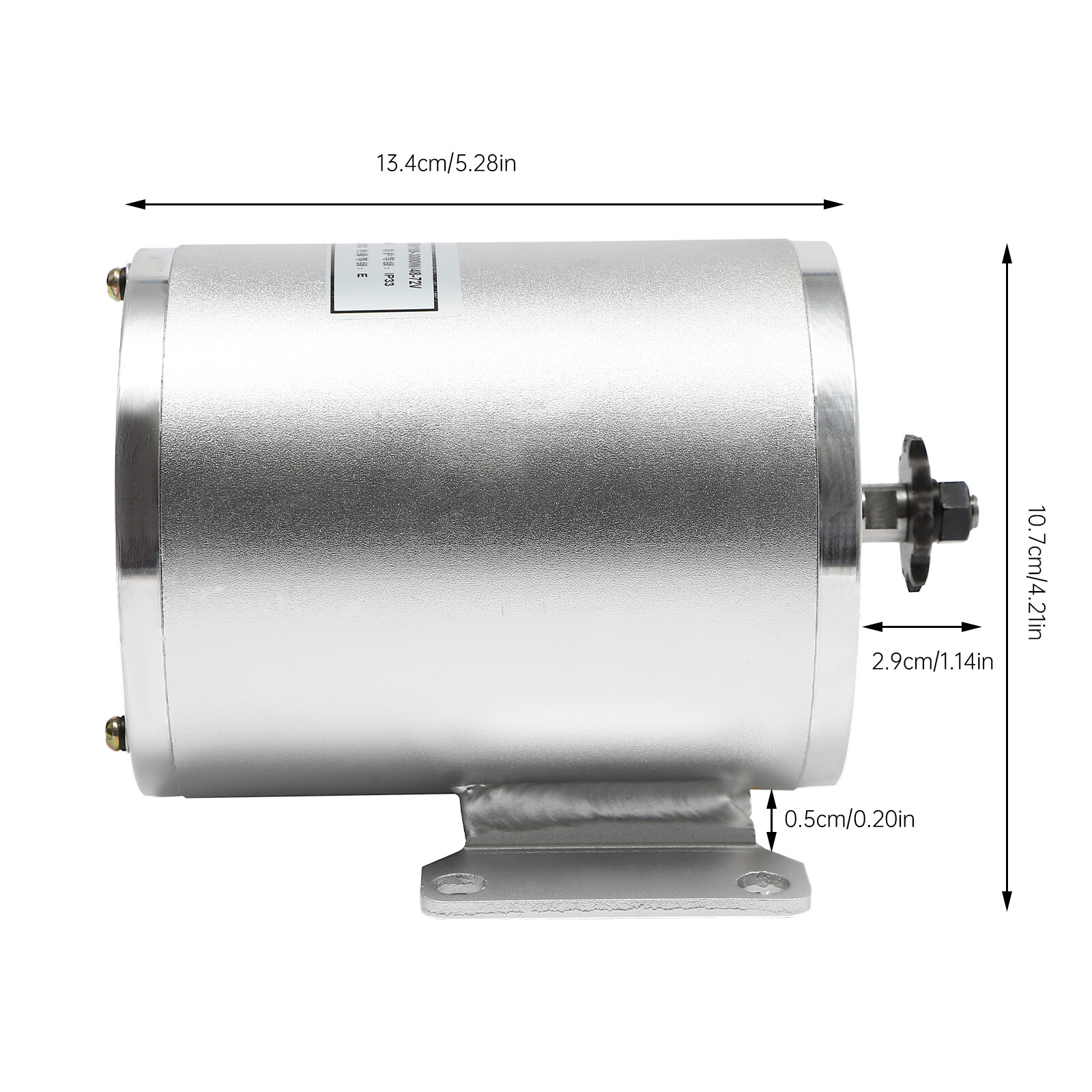 72V BLDC Motor Kit And Brushless Controller For Electric Scooter Go Kart 3000W
