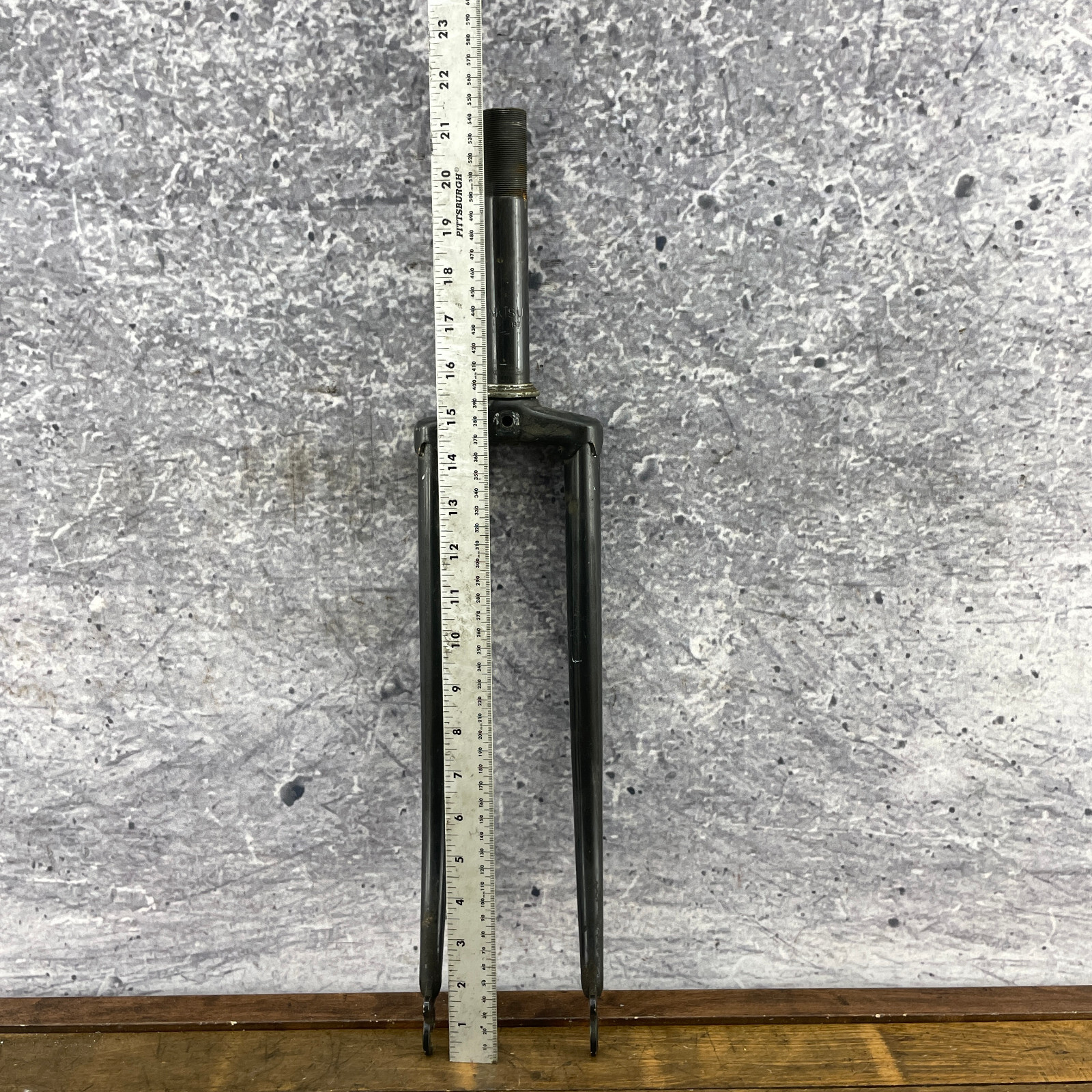 Vintage Akisu Fork 26 Mountain Bike 1 in Threaded 83 80s MTB ATB 26″ Flat Crown