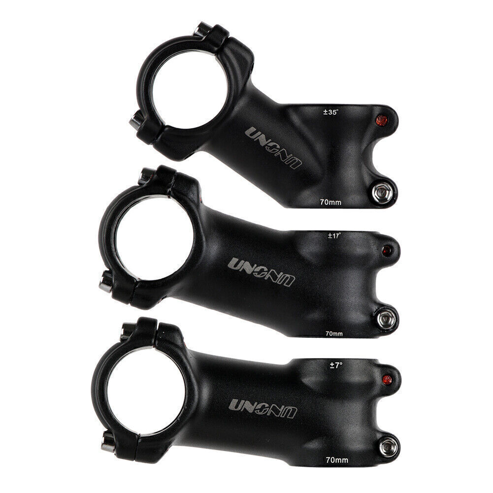 1pc MTB Road Mountain Bike Bicycle Stem Aluminium Alloy 7°/17°/35° 29*60-130mm