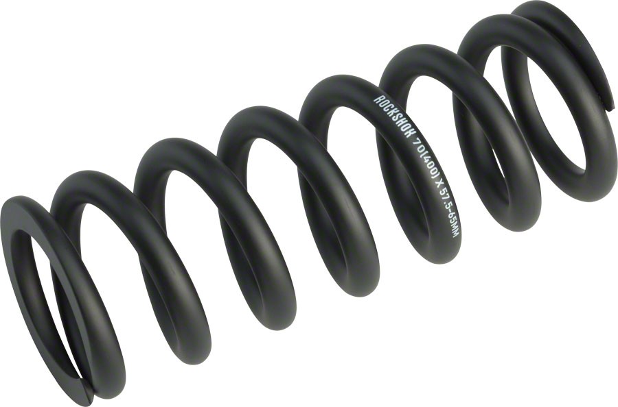 RockShox Metric Coil Spring – Length 151mm, Travel 57.5-65mm, 400 lbs, Black
