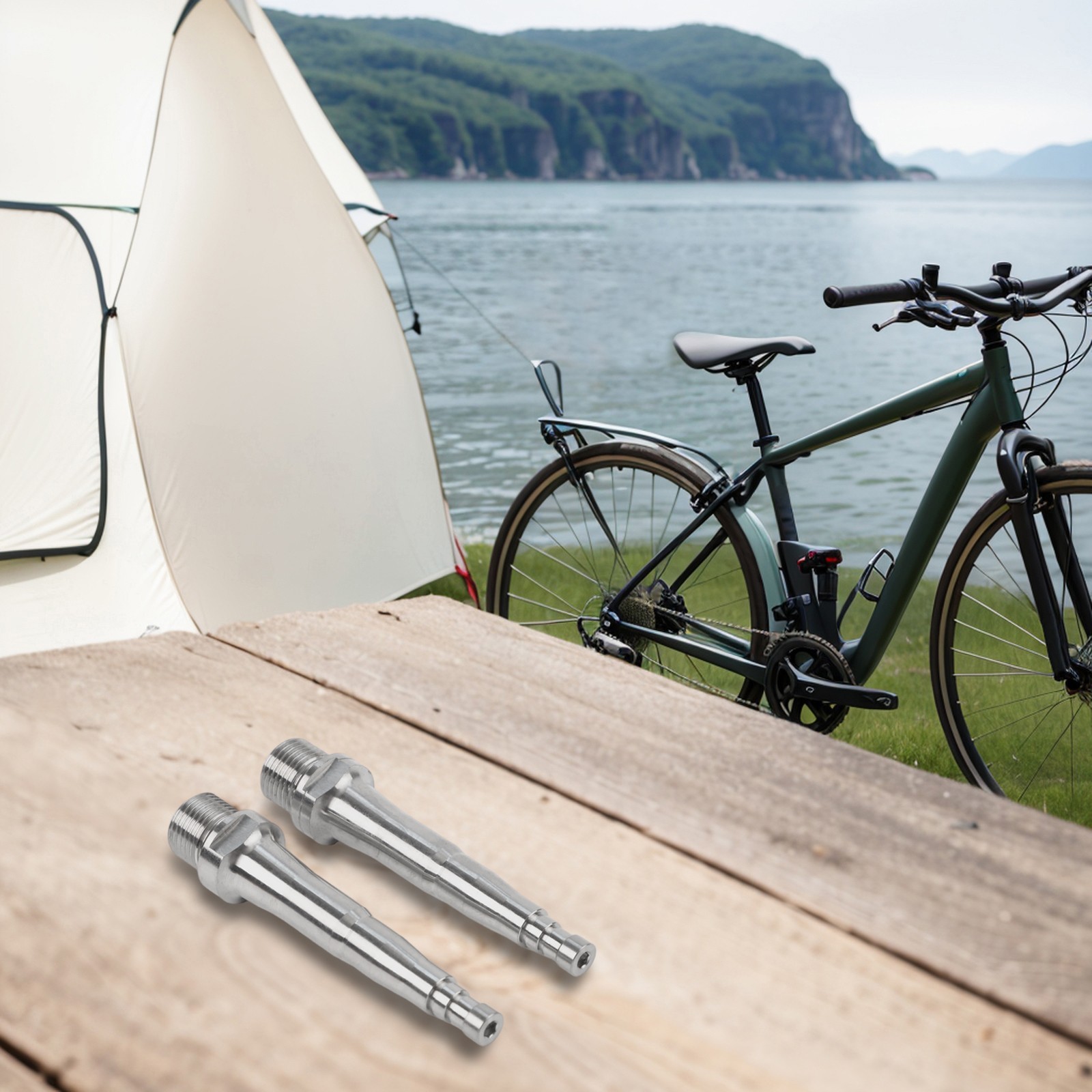 Ultralight Pedal Spindle TC4 Alloy Spindle Long for service Life For SpeedPlay
