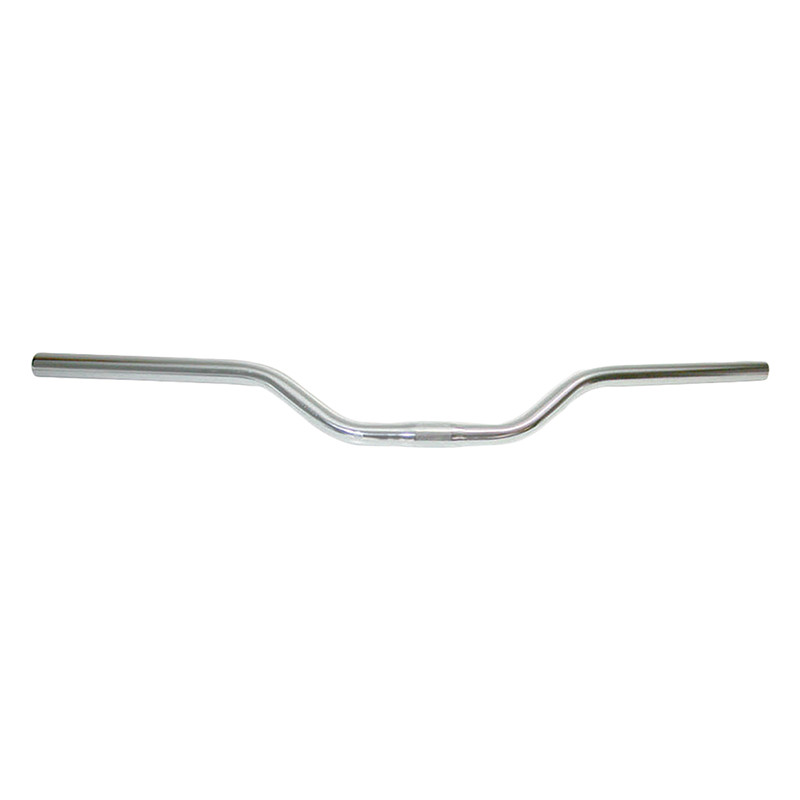 Sunlite Bicycle 3in Riser Handlebar 25.4mm Silver Mountain Urban Fixed Road Bike