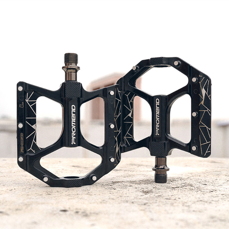 PROMEND Mountain Bicycle Pedal Mtb Road Bike Large Wide Ultralight 3 Bearings