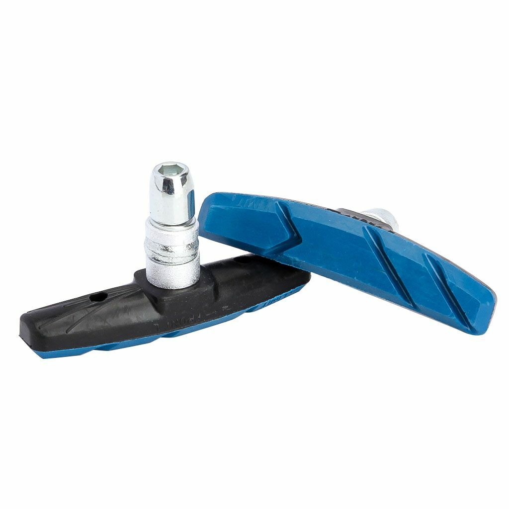 70mm V-Brake Pads Shoes 1/2 Pairs for Mountain Road Bicycle, 3 Colors