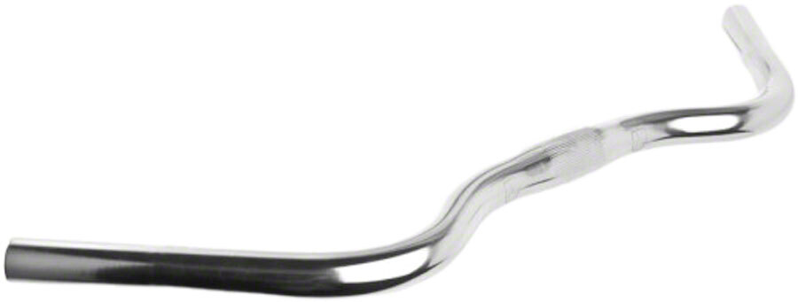 Velo Orange Postino Handlebar Bend 45° rise 0° Width 570mm Aluminum Silver