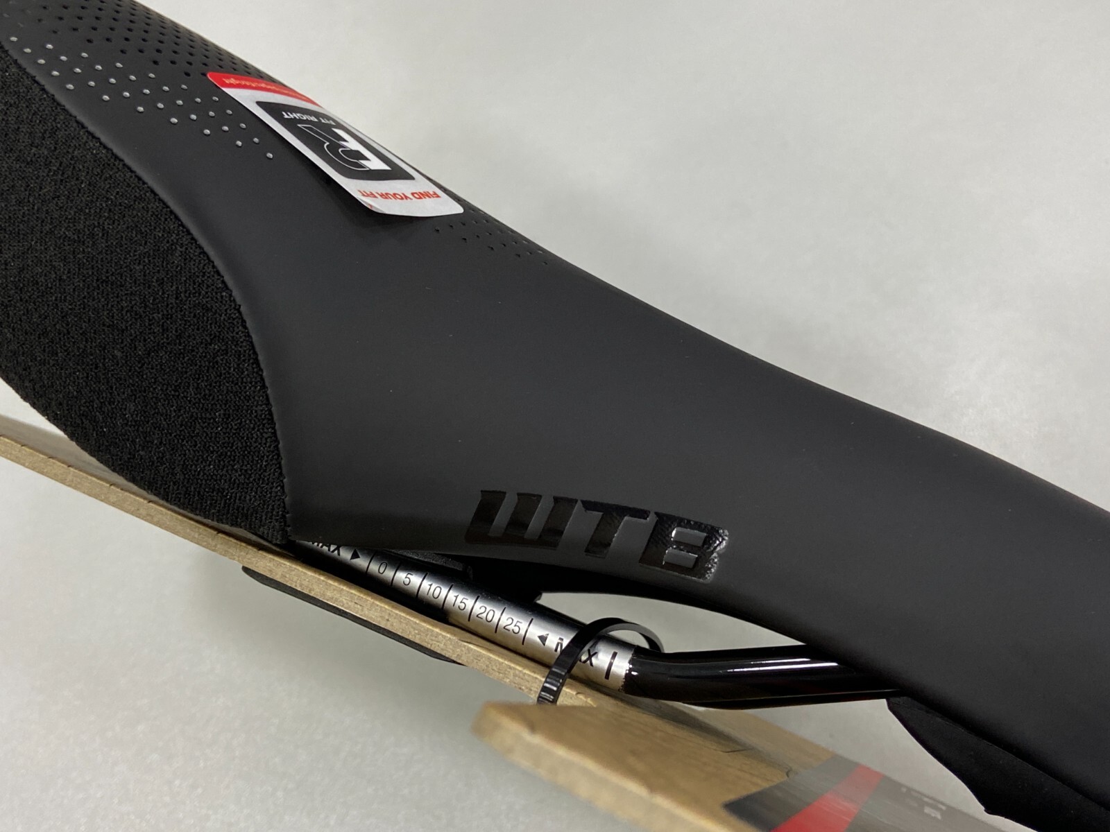 WTB Speed She Wide Thick Padding Cromoly Rail 150x245mm Saddle (Black)