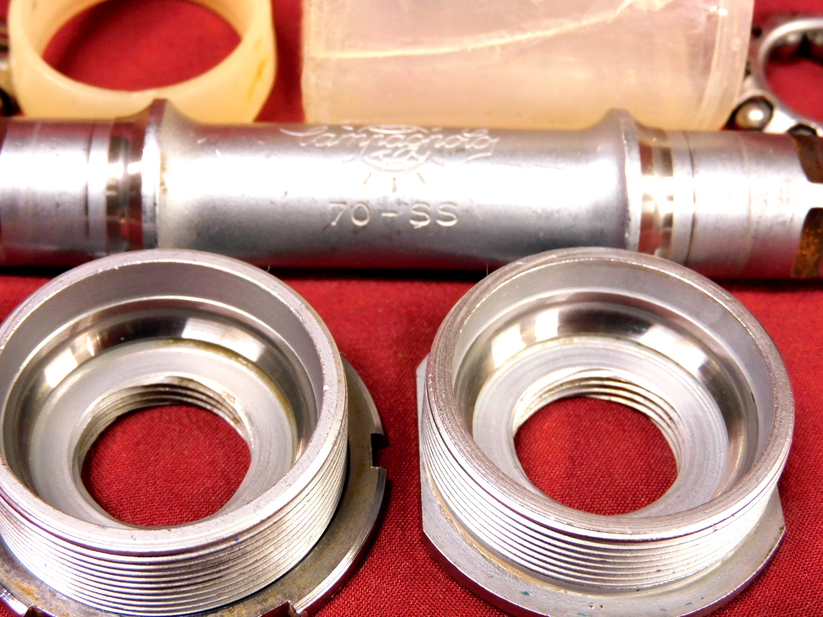 1980’s Campagnolo 1046/A Nuovo Record BB 36 x 24 Italian 70-SS Spindle 116 mm