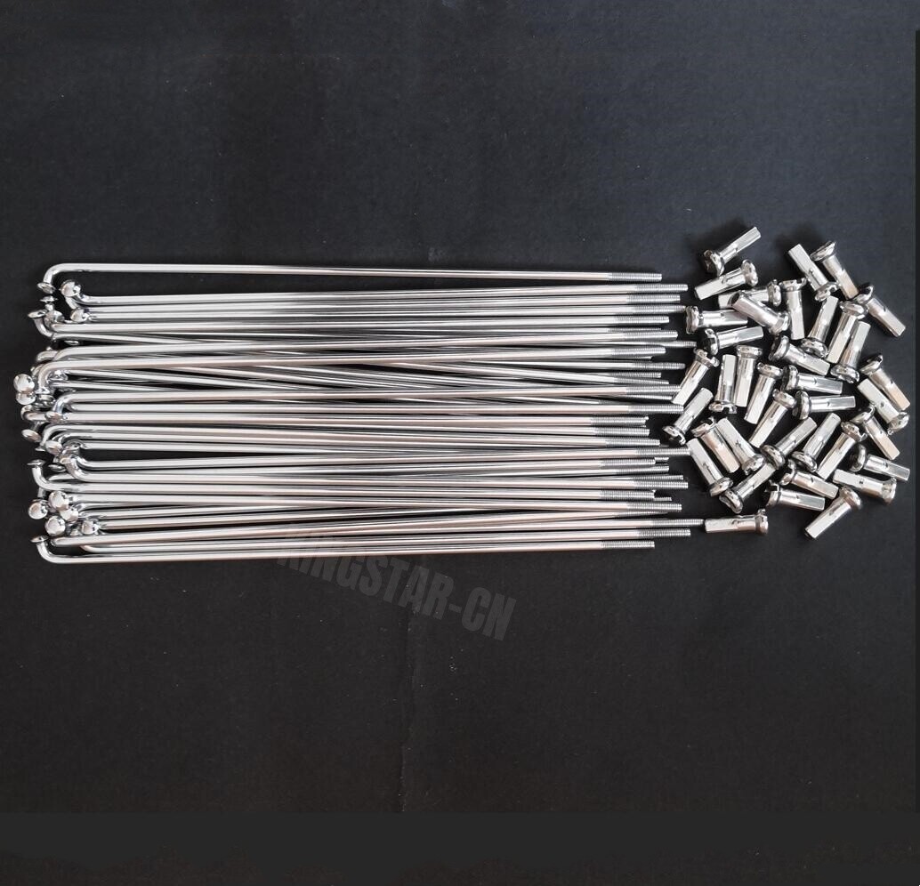 Custom Made Any Length 12G Electric Bicycle 12g E-bike Spokes & nipples 304 SS