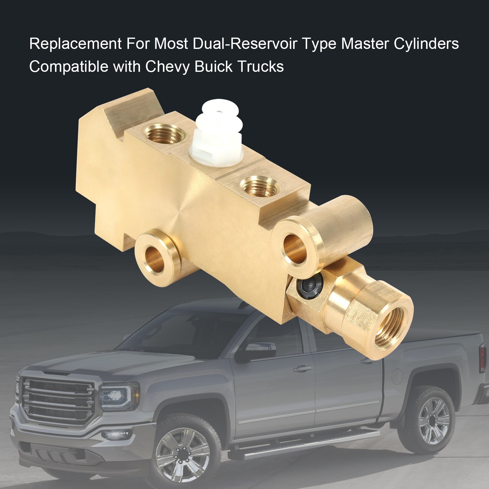 PV2 Brass Proportioning Valve Disc/Drum Front Drum Rear Brake 172-1353 for GM