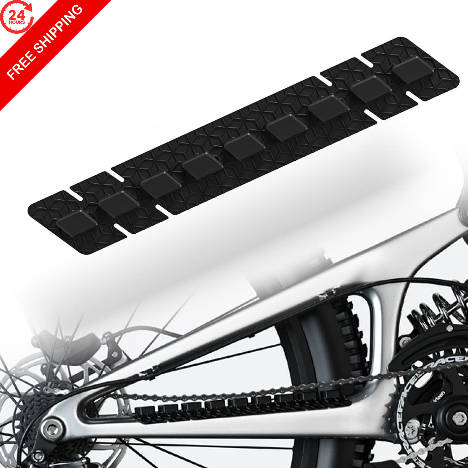 ziyue Mountain Bike Chainstay Protector, Silicone MTB Chain Guard E214