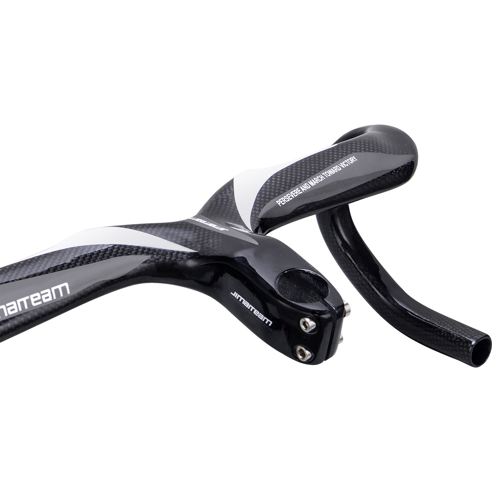 400/420/440mm Carbon Road Bike Handlebar Bicycle Integrated Drop Bar and Stem