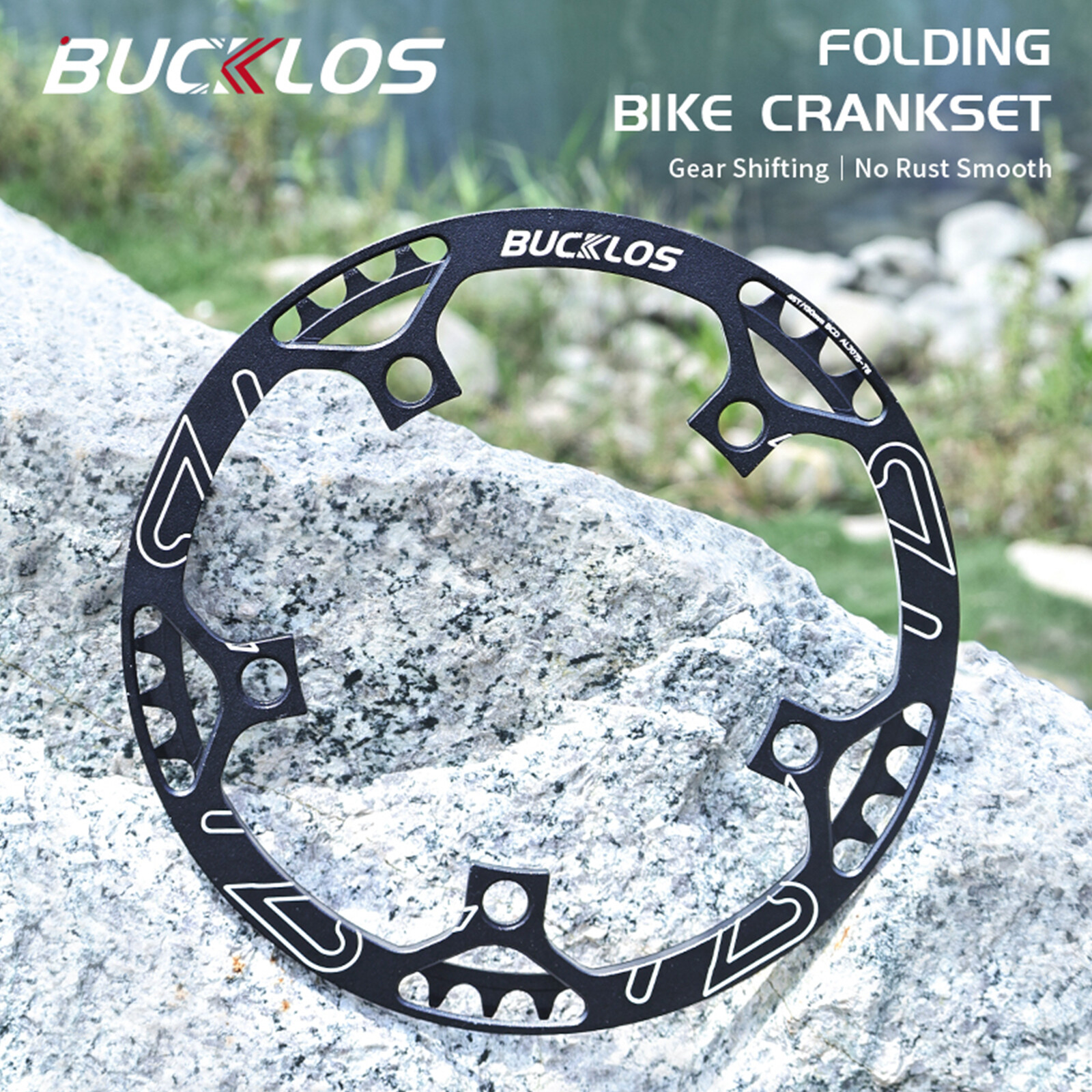 BUCKLOS 130BCD Folding Road Bike Chainring 45-58T Bicycle Chain Wheel Crankset