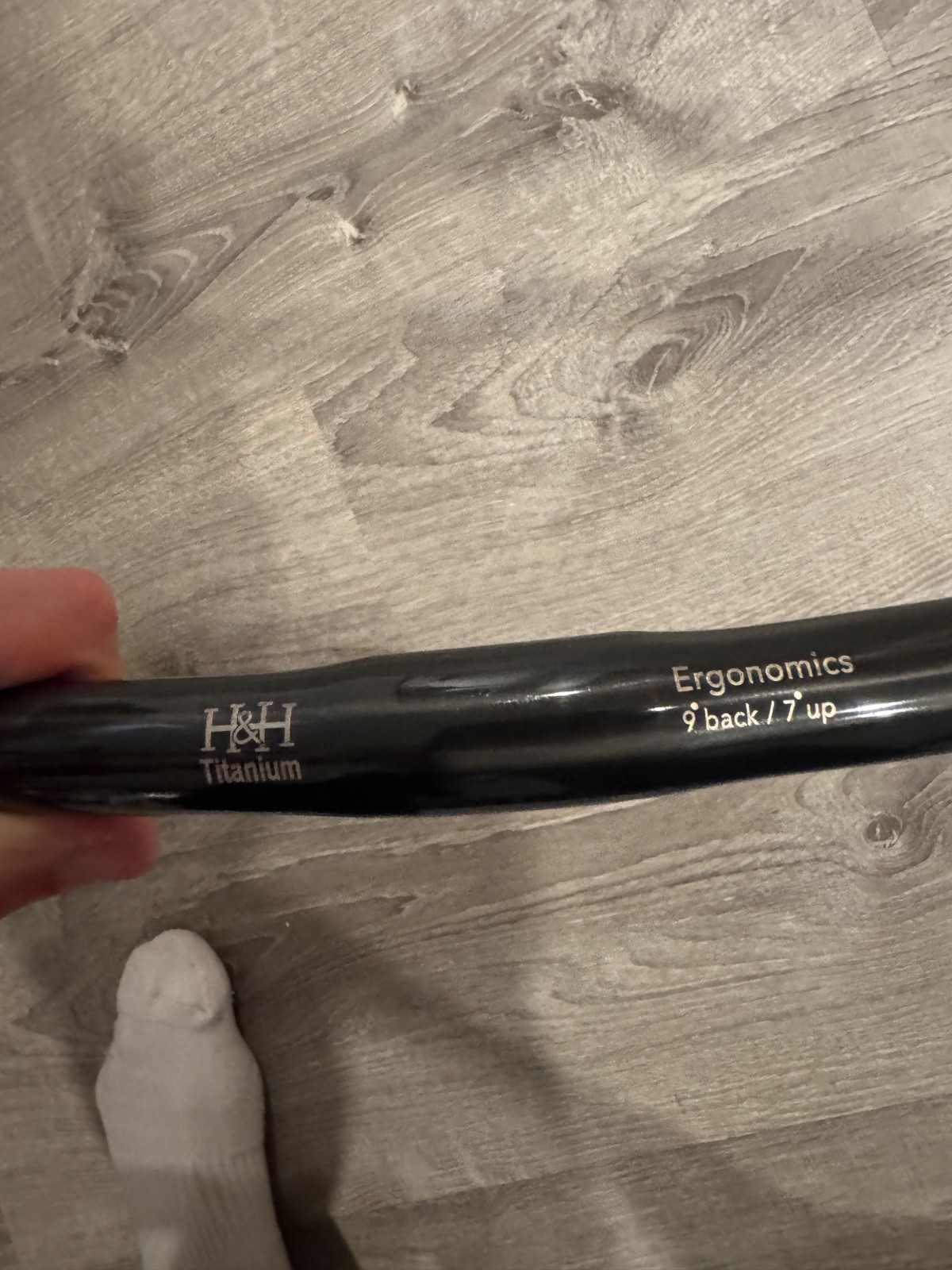 H&H Titanium Brompton S Handlebar