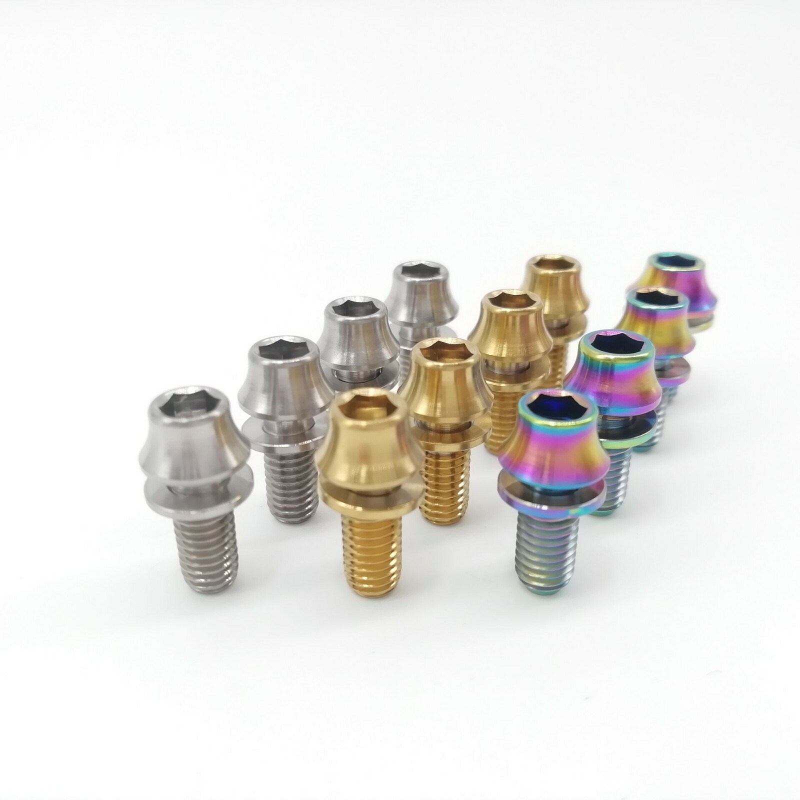 M5x12mm Titanium TI Bottle Holder Bolt Bicycle Bike Water Bottle Cage Scre