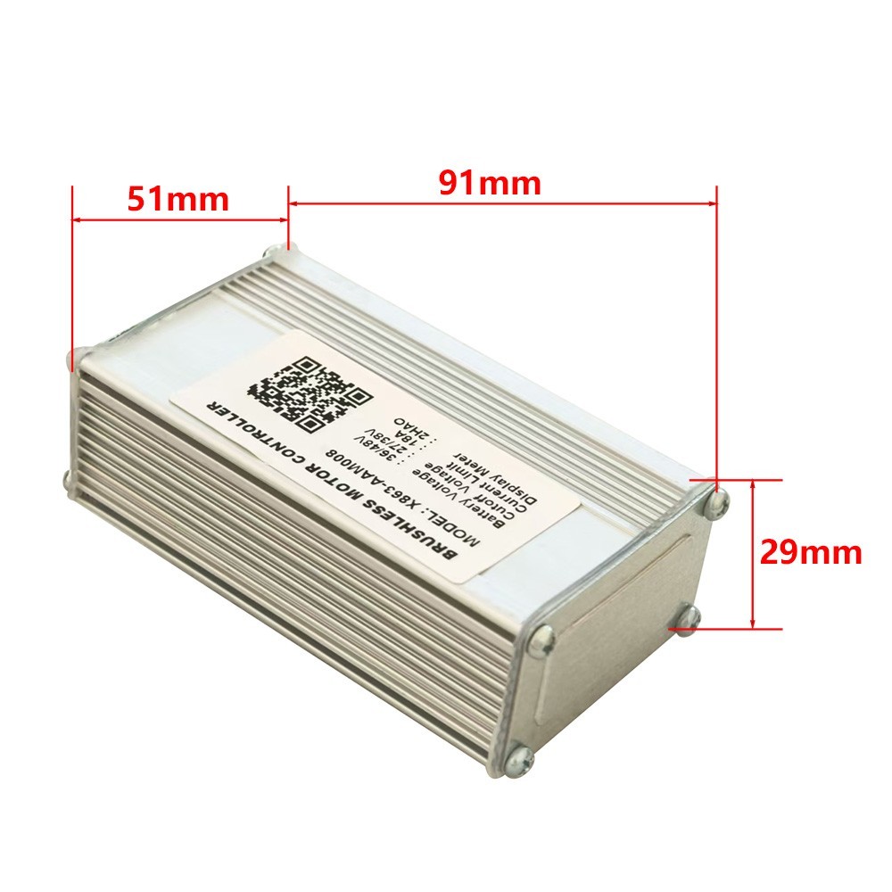 Brushless Motor Controller X863-AAM008 36/48V 18A Electric Bike Conversion Kit
