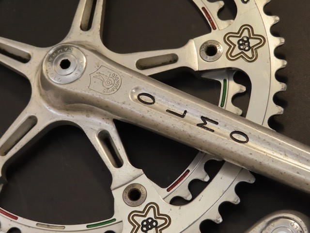 170mm x 144 bcd Campagnolo Super Record Olmo Pantograph Cranset 52/42 Italy 1982