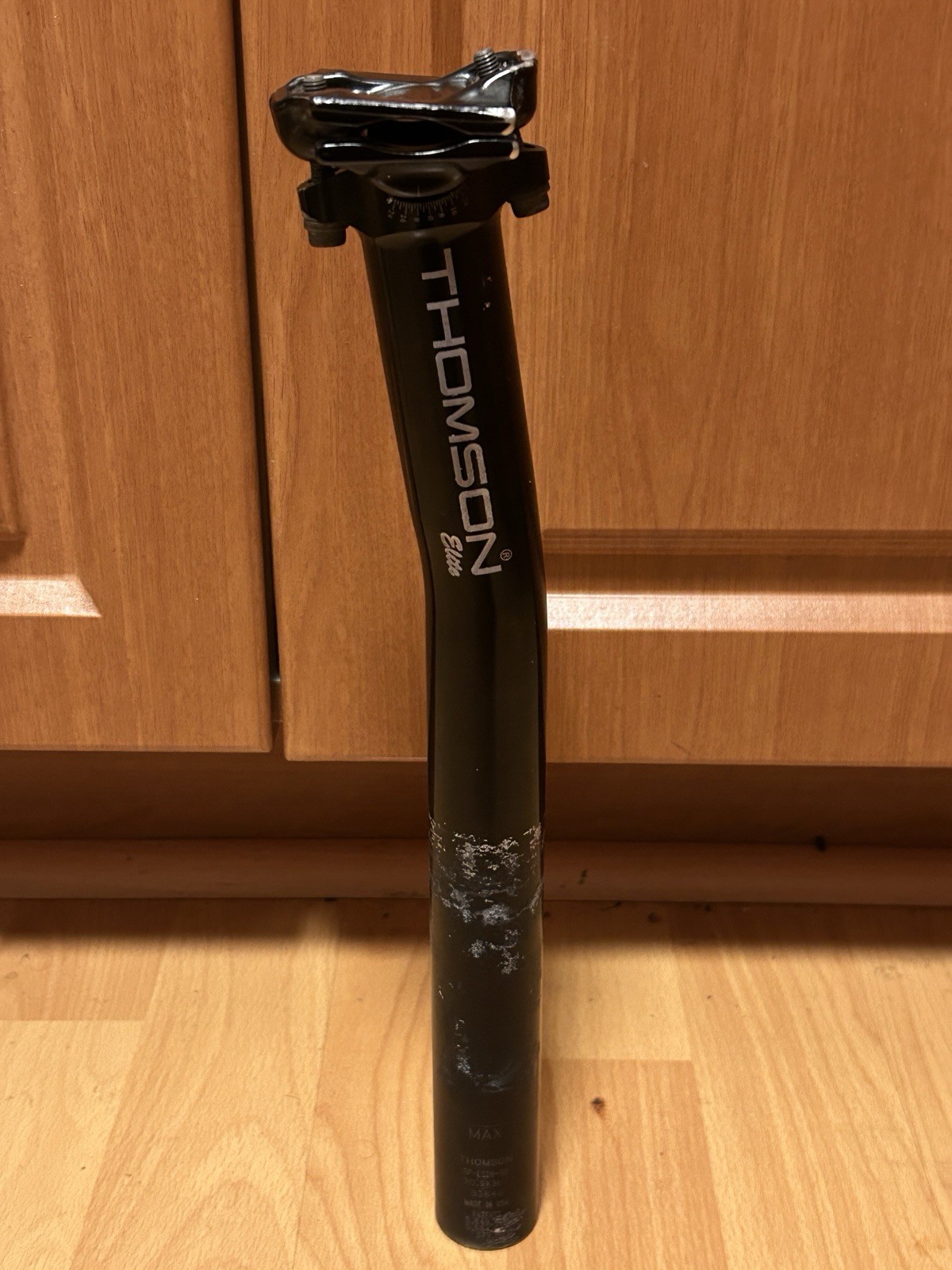 Thomson Elite Setback Bicycle Seat Post 30.9 mm x 367 SP-E128-SB 90s Retro MTB