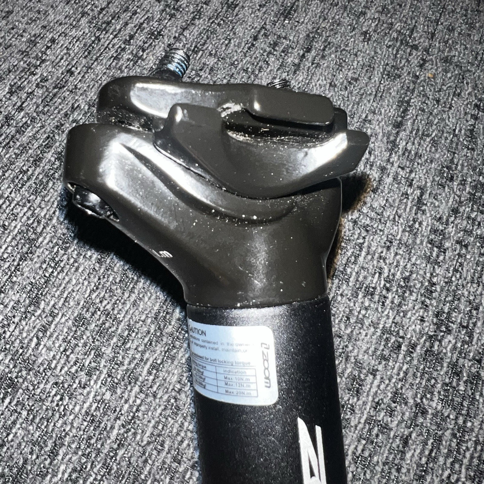 Zoom H2021 Suspension Bike Post Seatpost 31.6mm Alloy Shock Absorbing MTB 311mm+