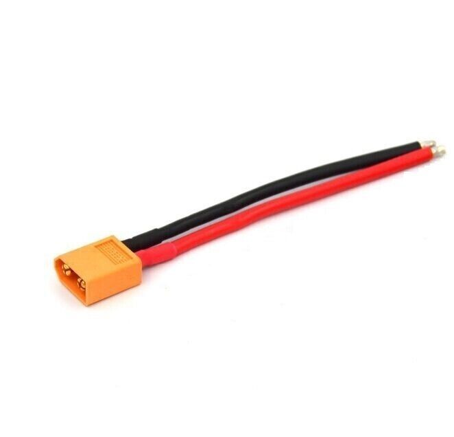 1 Pairs XT60 Plug Connector Female and Male with 10AWG Silicon Wire for RC Lipo