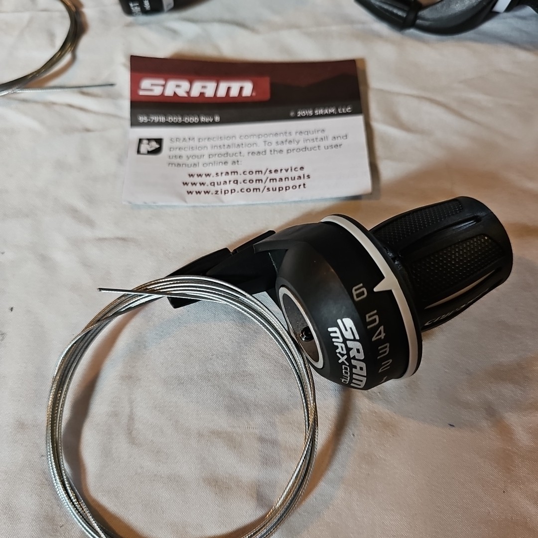 NEW MIXED LOT OF 3 microSHIFT MS29-LI LEFT HAND 3x 6 7 8 & SRAM SL MRX 6 SPEED