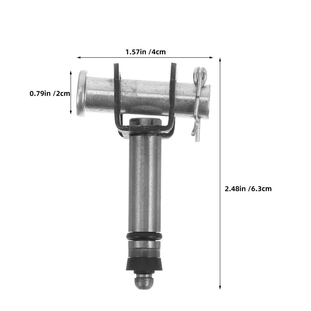 4Pcs Hydraulic Jack Pump Core Metal Parts for Floor Jack Repair Silver Durable