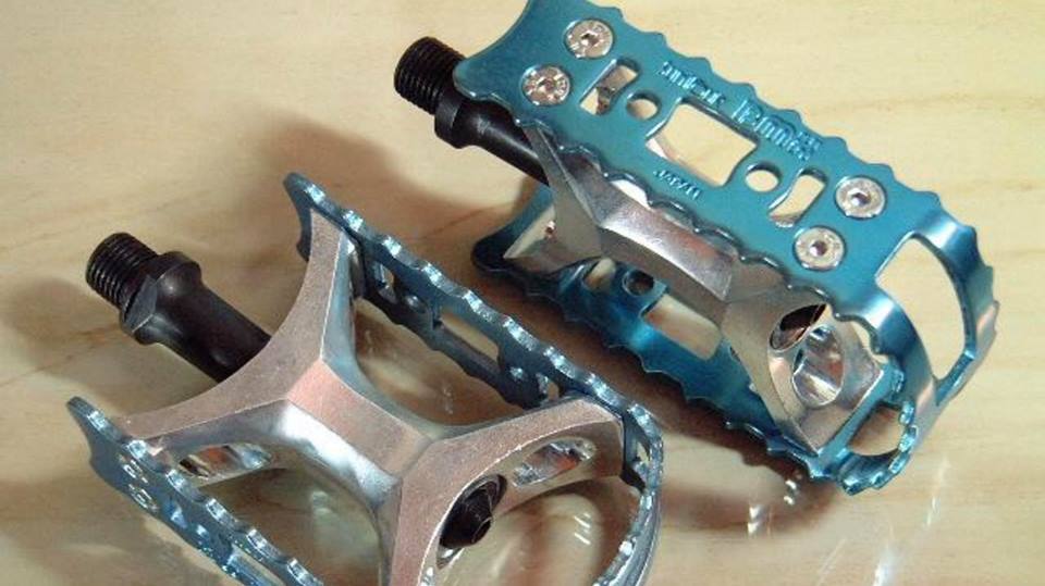 NOS SR pedal reflectorl BMX MKS bm 7 10 footjaws kkt lightning suntour XC comp