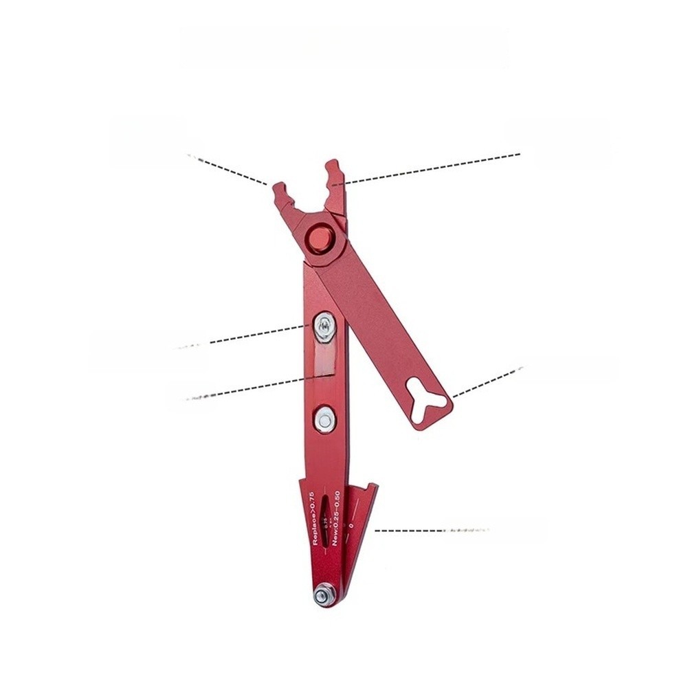 Aluminum + Steel Chain Quick Release Pliers for Mountain and Road Bikes