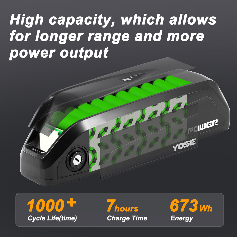 RAD POWER Lithium Ebike Battery 48V 14Ah Rad External Battery Pack