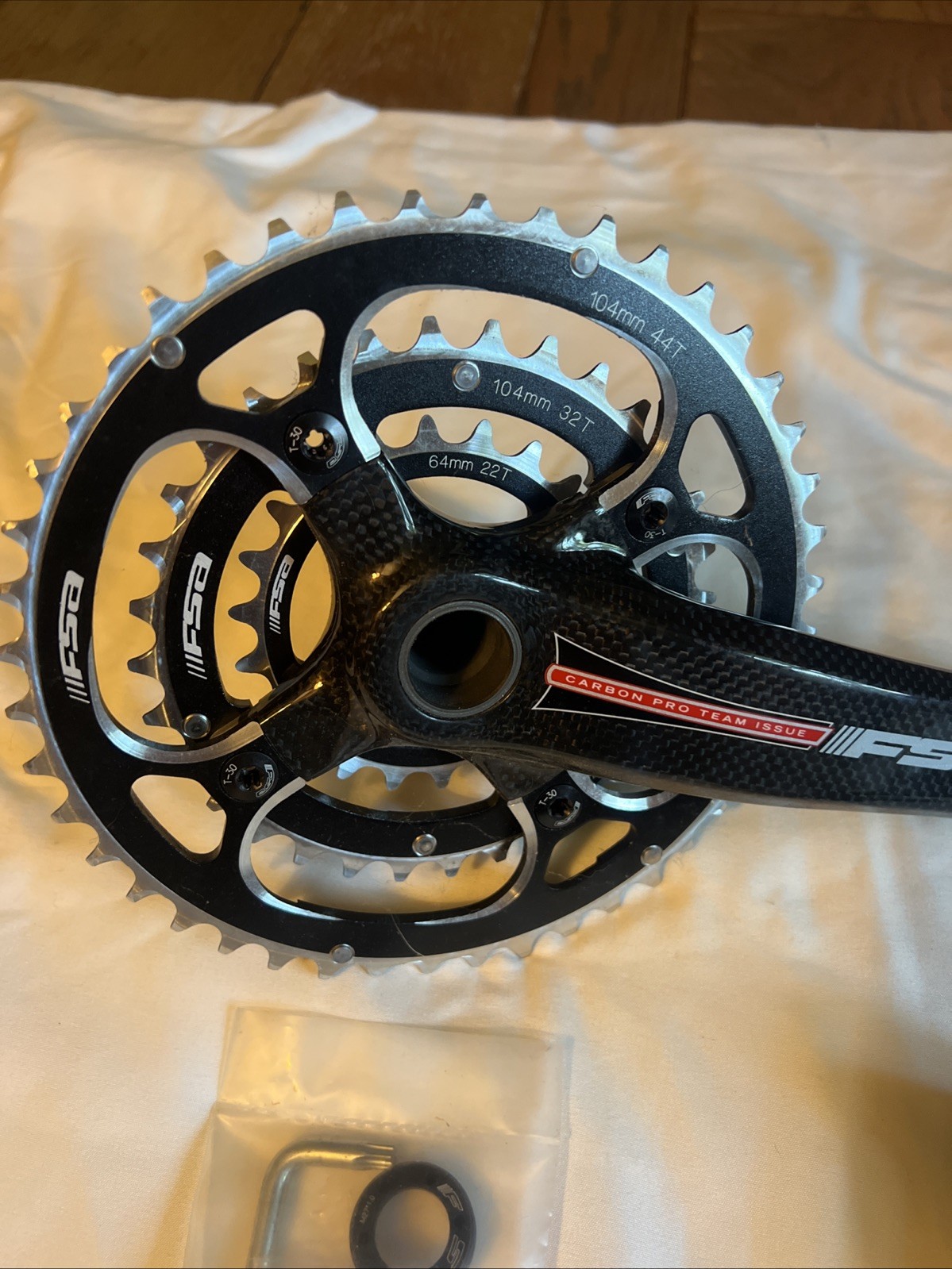 FSA Team Issue ATB Crankset W/mega Exo BB-22/32/44T-175mm