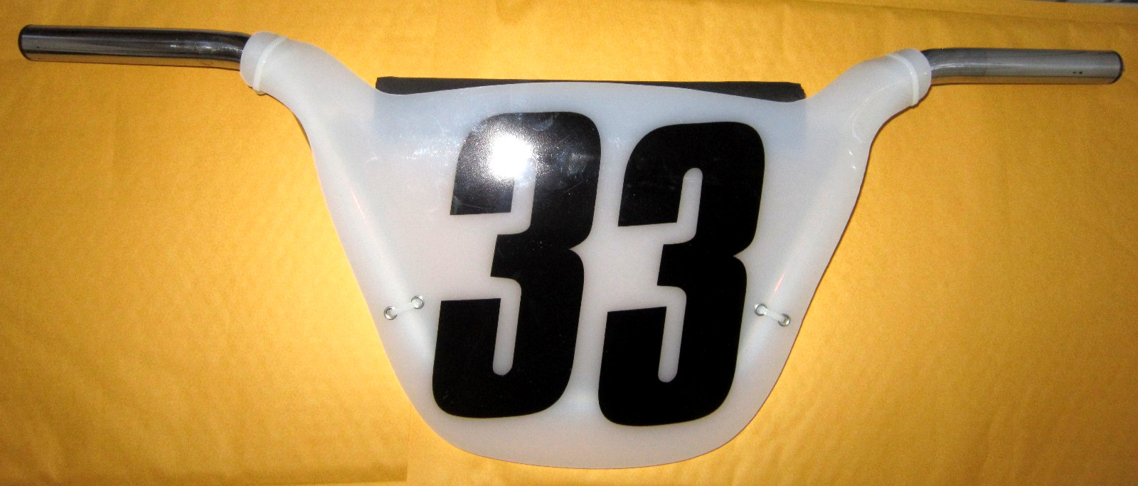 Cru Jones Replica 33 BMX number plate RAD The Movie Old School BMX bill allen