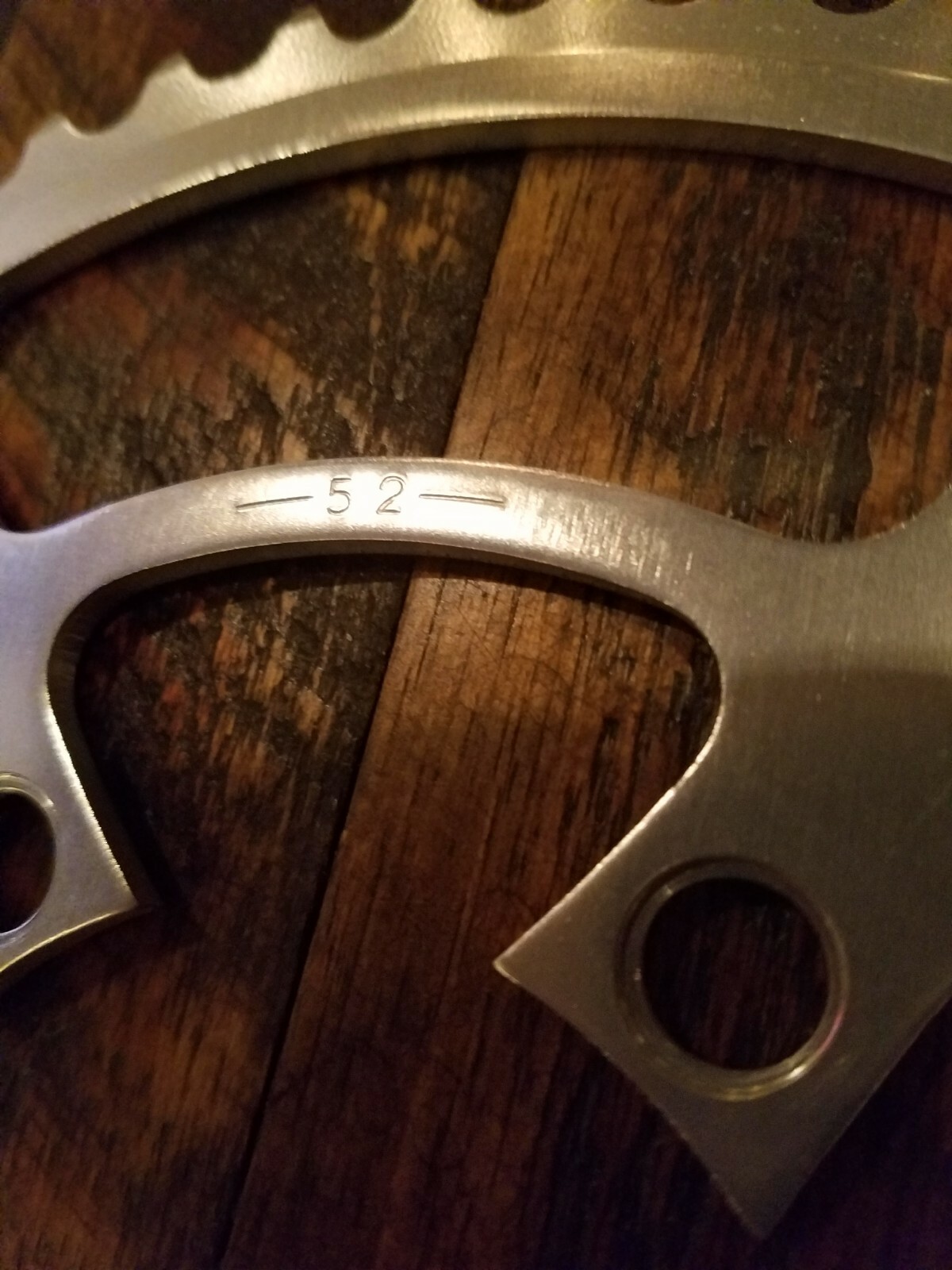 [K] Chainring 52T Road 86 Bcd Vintage Bicycle NOS