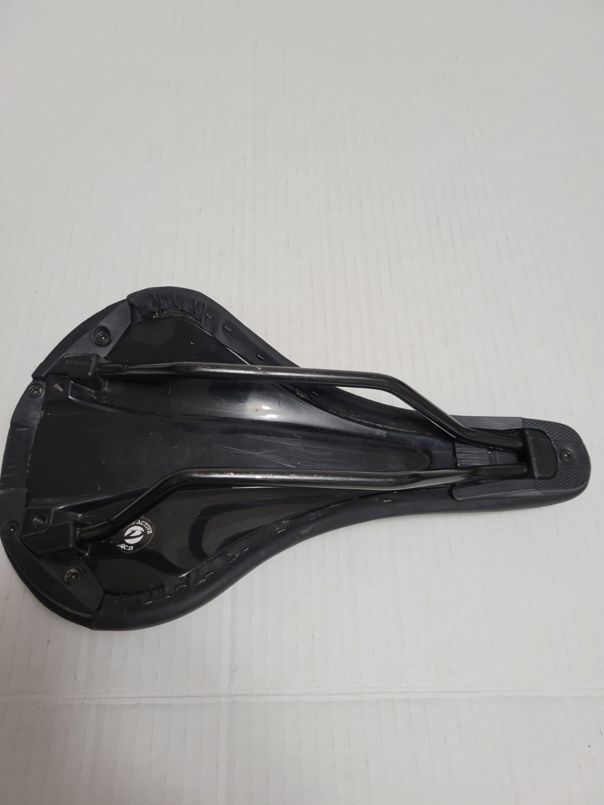 Specialized Saddle/Seat w/ Rails, Black, Steel, 7×7 mm, Universal