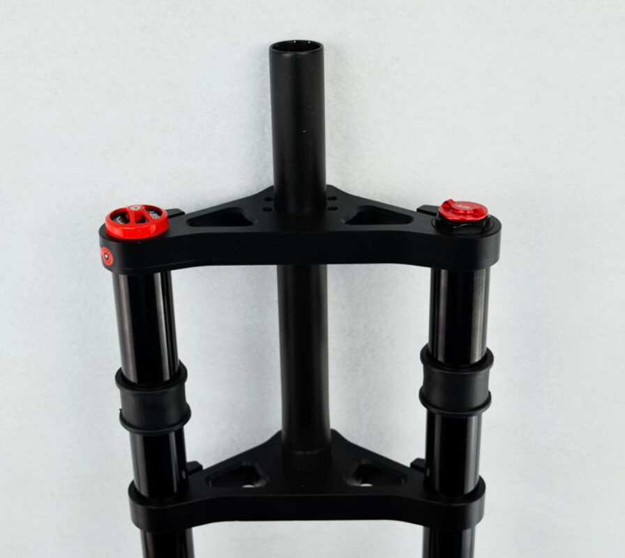 20er Double Shoulder E-bike Fat Fork Snow Mountain Bike Front Suspension Fork