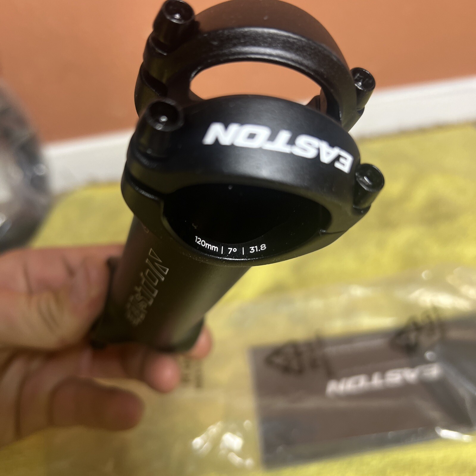 Brand New Easton EA90 Stem, (31.8) 7d x 120mm – Black Premium Bike Component