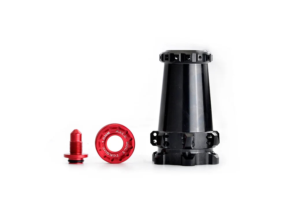 MTB Hub XC AM Straight Pull 6 Bolt Disc Brake Left Hand Hub Front Hub 28 Holes