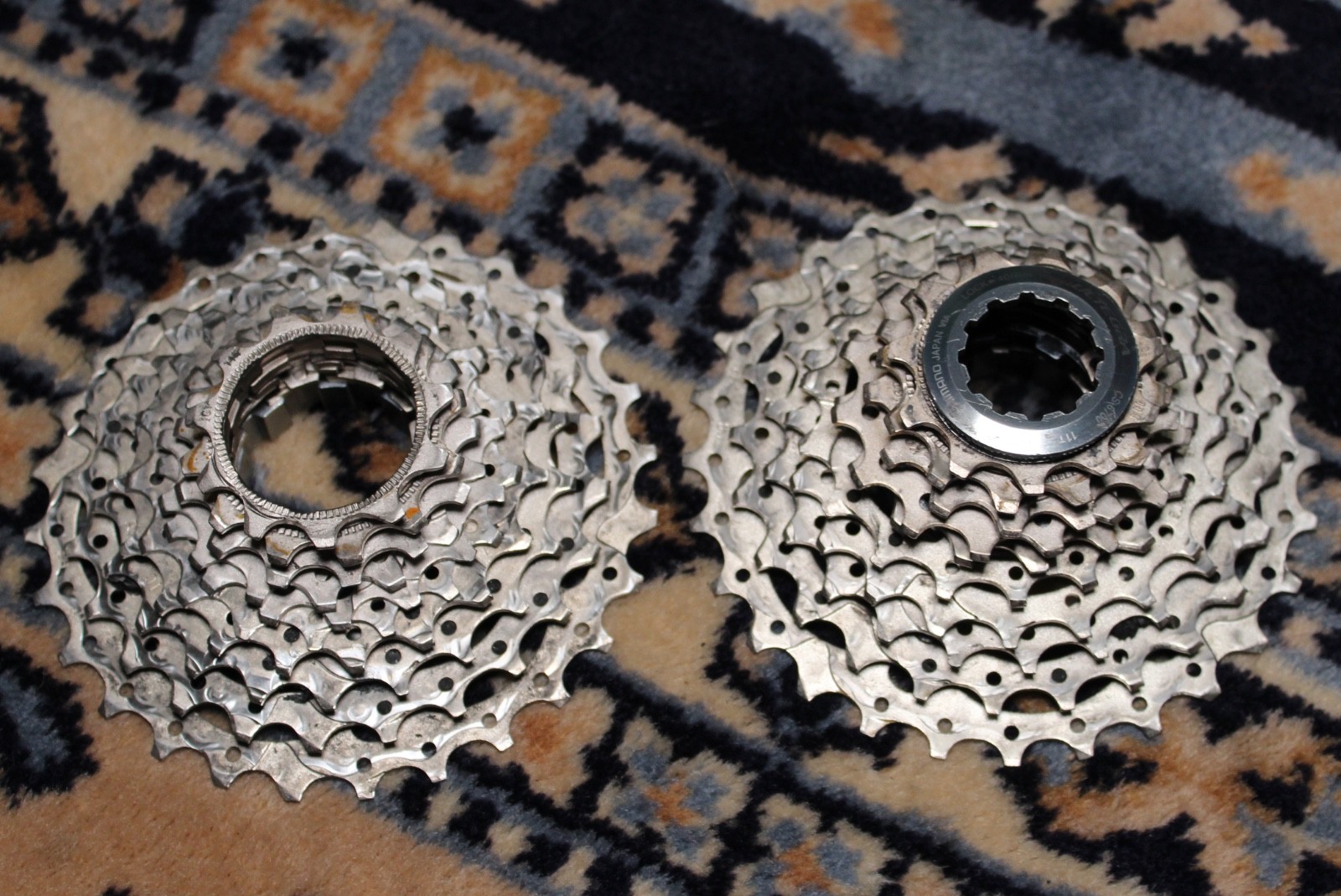 2 Shimano Ultegra CS-6700 Cassettes 10 Speed – 11-28t -Parts – Well Used