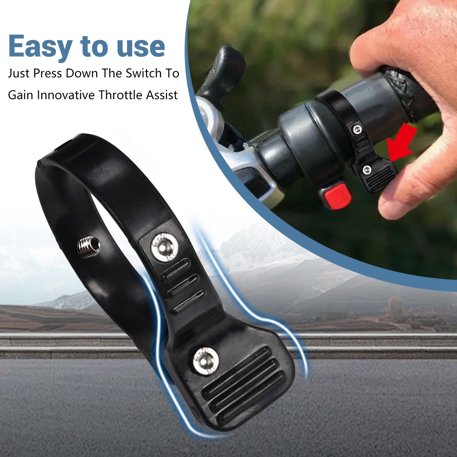 eBike Thumb Throttle Adapter for Lectric,for Pedego,for Himiway,for Magicycle O